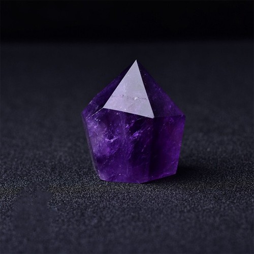 Amethyst mini obelisk - amethyst,