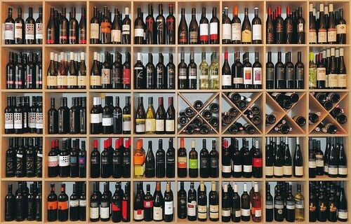 Puzzle weinregal - puzzle, t.)