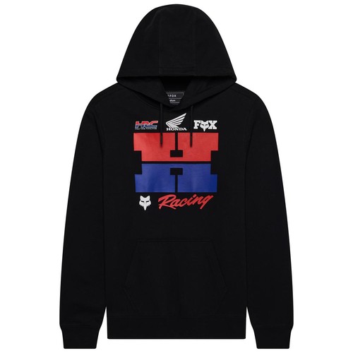 Fox fleece hoodie honda - fleece,