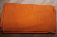 NEU Tischdecke Tischläufer TCM ca. 175 x 40 cm 100 % Baumwolle Orange 