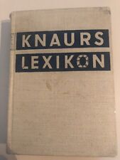 Knaurs Jugend Lexikon 1953