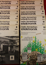 1984 Radio Fernsehen Elektronik DDR Zeitschrift computer RFT Stereoanlage S3000