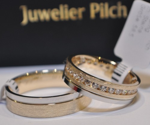 Paar trauringe gold - 1,