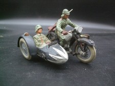 Lineol Motorrad mit Beiwagen