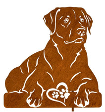 Figur Labrador Höhe 50 cm