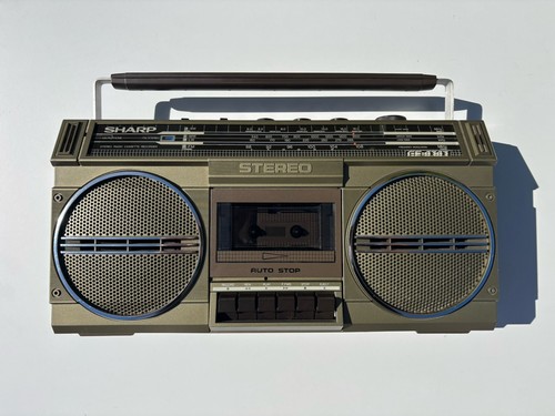 Sharp 4343 boombox stereo - sharp, gf-4343