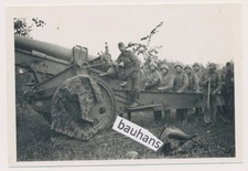 Foto schweres Geschütz Kanone