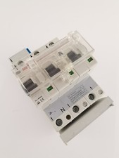 AEG E63 Hauptsicherungsautomat 3-polig SLS Schalter + Hutschienenadapter