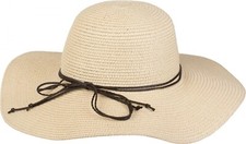 Floppy Strohhut mit schmalem