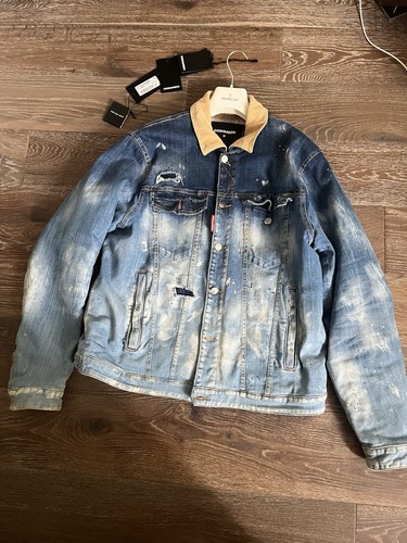 Dsquared2 over jean jacket - over,