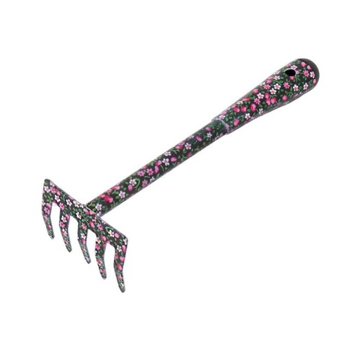 Handrechen mit blumenmotiv 5 - handrechen,