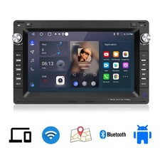 Autoradio Android14 CarPlay GPS Navi SWC WIFI Für VW Polo 9N Golf 4 Passat B5 T5