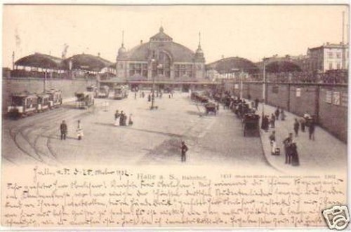 19612 halle bahnhof mit - halle,