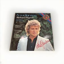 Doppelt SIGNIERT! Peter Hofmann Richard Wagner RSO Stuttgart Schallplatte LP