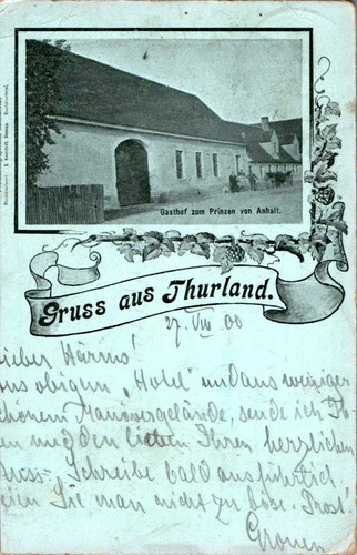 Gruss aus thurland - ak,