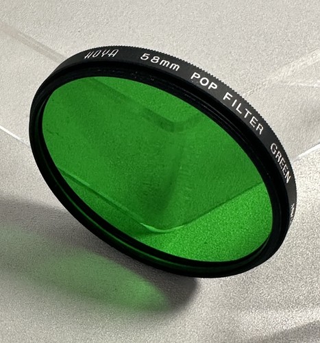 Hoya 58mm pop filter - 58mm, green