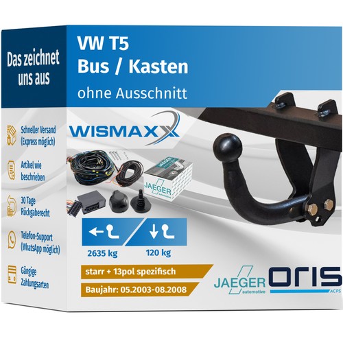 Anhängerkupplung für t5 - anhÄngerkupplung,