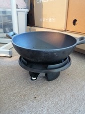 Wokpfanne Ø 30 cm Gusseisen