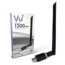 VU+ Dual-Band Wireless USB 3.0 WLAN Adapter 1300 Mbit/s inkl. 6dBi Antenne