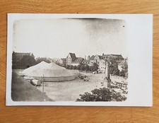 Zirkus Blumenfeld alte Foto-AK 1924 Circus Zirkuszelt Ansichtskarte Postkarte