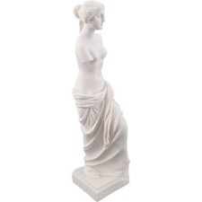 24cm Alabaster Figur Venus von Milo griechisch-römische Göttin Aphrodite