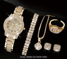 Damen Armbanduhr mit Strass