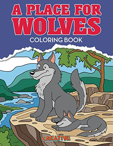 Place for wolves coloring - a,