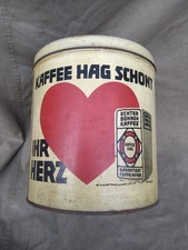 Blechdose 1934 Kaffee HAG
