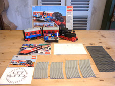 Lego Eisenbahn 7715 mit Karton ,Bauanleitung usw.