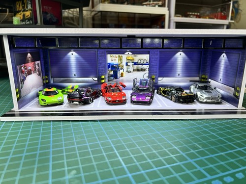 Garage doors diorama - 🚙, 1:64