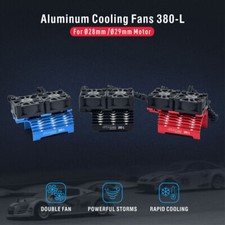 Für 28/29/36mm RC Motor Doppelkühlung Lüfter Kühlung Kühlkörper Brushless Neu