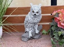 Steinfigur Uhu Steinguss