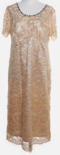 Kleid größe beige - ,