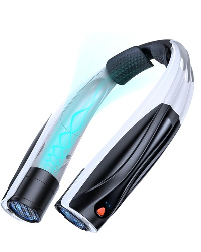 Tragbarer nackenventilator mit - tragbarer,