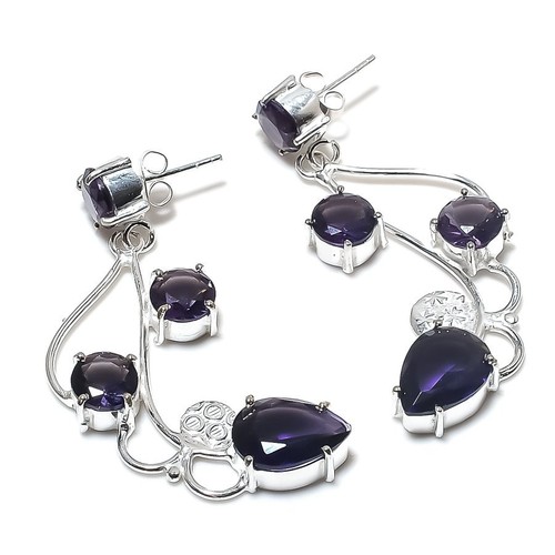 Lila amethyst edelstein - lila,