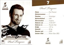 Paul traynor autogramm ak - paul,