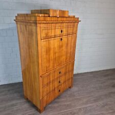26430 Sekretär Biedermeier 1820 Kirschbaum furniert Antik