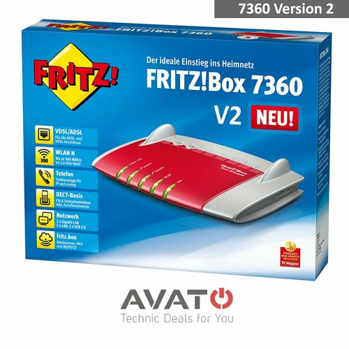Avm fritzbox 7360 version 2 - fritzbox,
