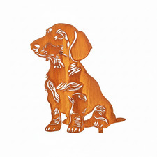 Edelrost Gartenstecker