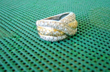 Gold 585 Ring 14K bicolor