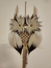 Makramee Owl Eule Handmade Neu