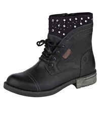  REFLEXAN Stiefeletten Stiefel Schuhe Damenschuhe schwarz Reißverschluss 39 5,5 