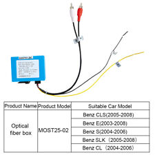 Fiber Decoder Box Optical Adapter Für Mercedes Benz ELS CLS SLK W221 W211 ML GL