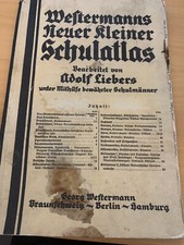 Westermanns kleiner Schulatlas Adolf Liebers 1927