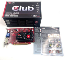 Club Radeon HD 6570 Grafikkarte 3D 2GB DDR3