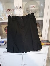 Minirock Gr.38 Schwarz mit