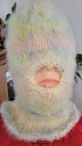 Mohair balaclava - ,