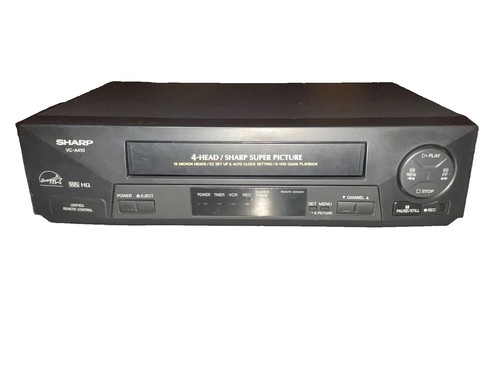 Sharp a410 vcr - 4-head, super