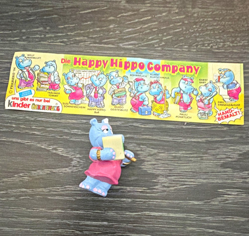 Rund ei happy - rund, hippo