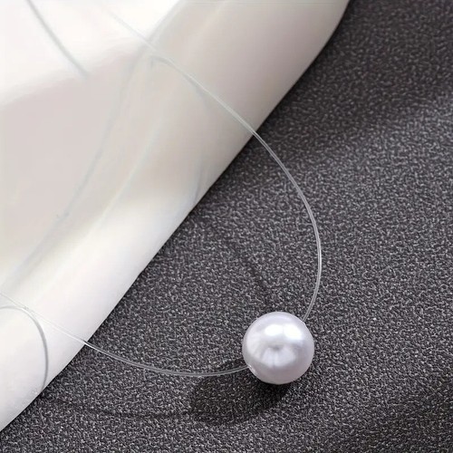 Perlenkette unsichtbare nylon - unsichtbare,